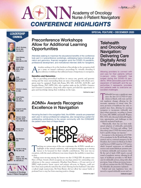AONN+ 2020 Conference Highlights Special Feature
