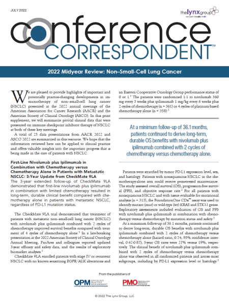 2022 Midyear Review: Non–Small-Cell Lung Cancer