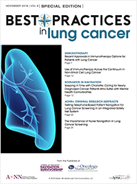 Best Practices in Lung Cancer – November 2018 Vol 9