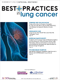 Best Practices in Lung Cancer – November 2017 Vol 8