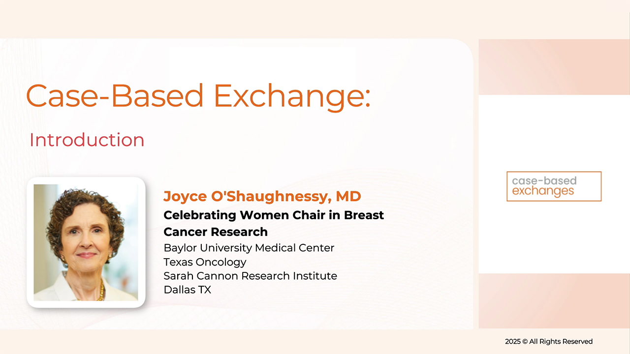 Early Breast Cancer Part 1: Identifying Patients - Patient Case #1